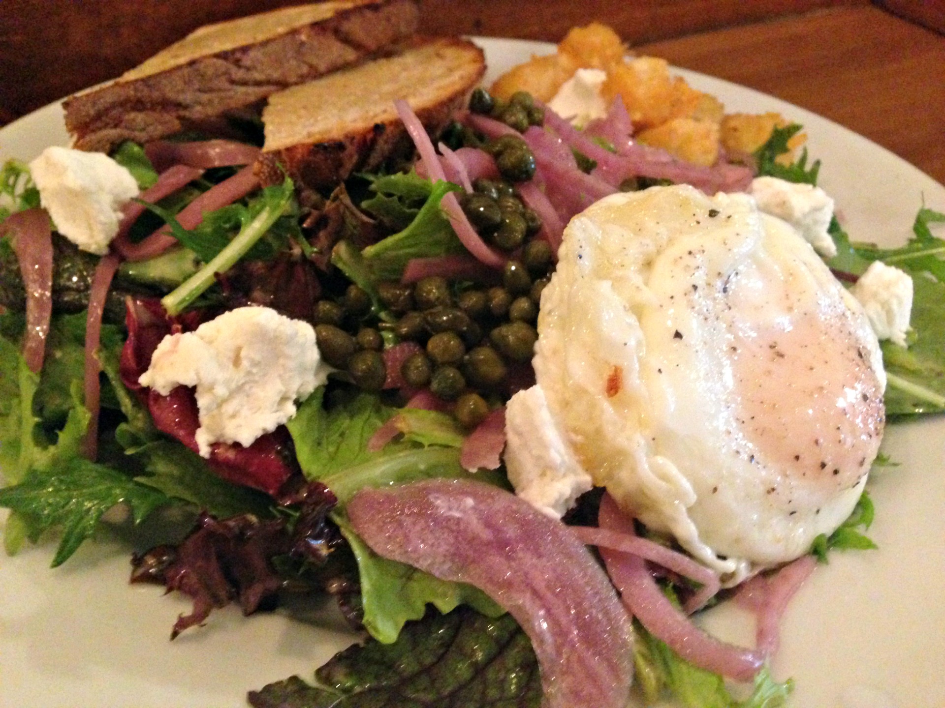 The Breakfast Salad at Stag's.