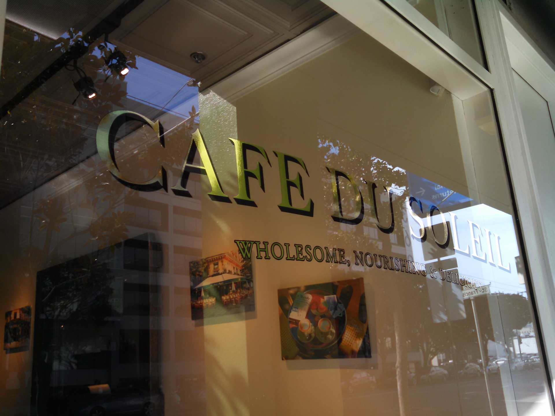 Cafe du Soleil is a small cafe