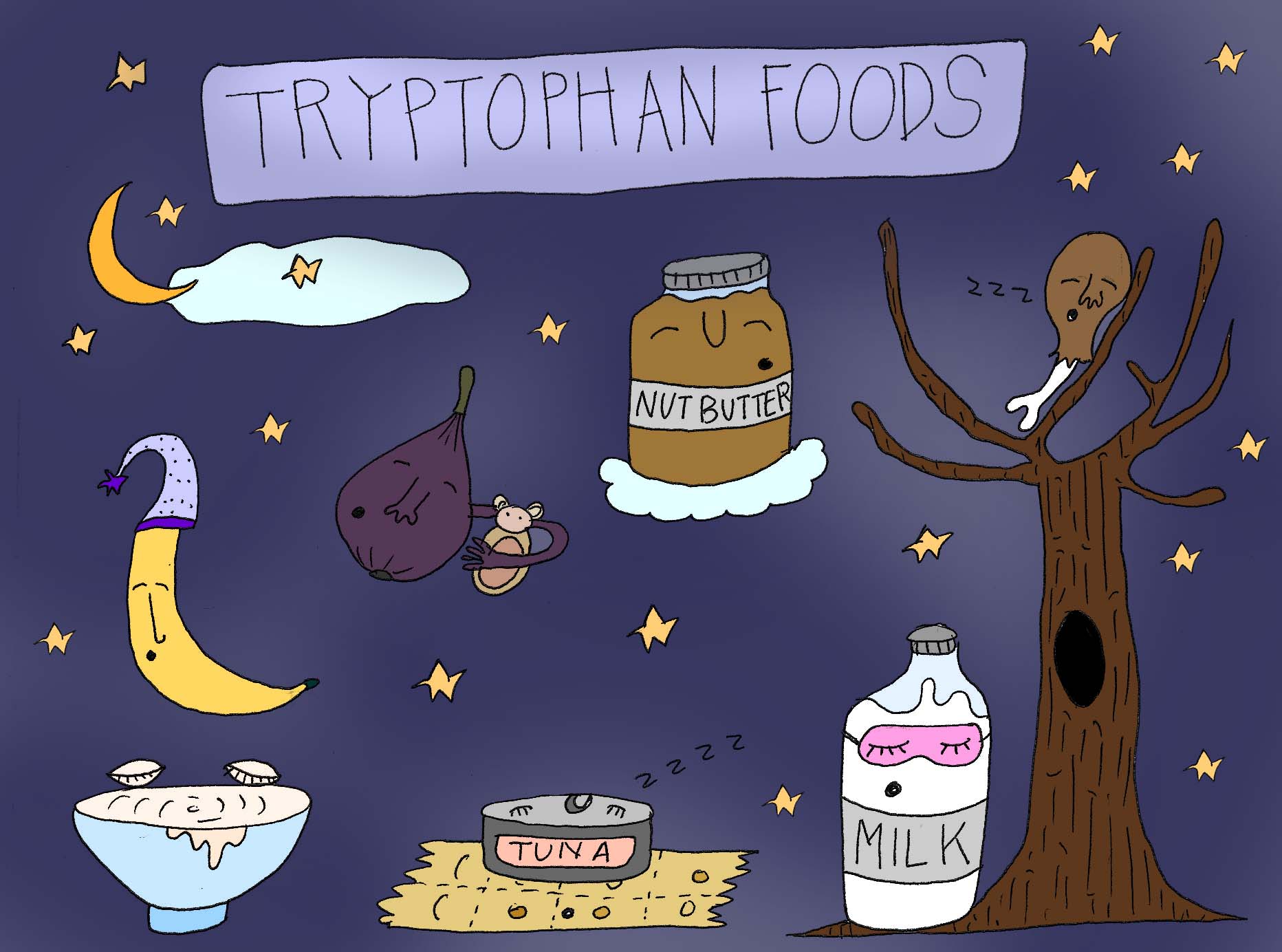 Tryptophan foods
