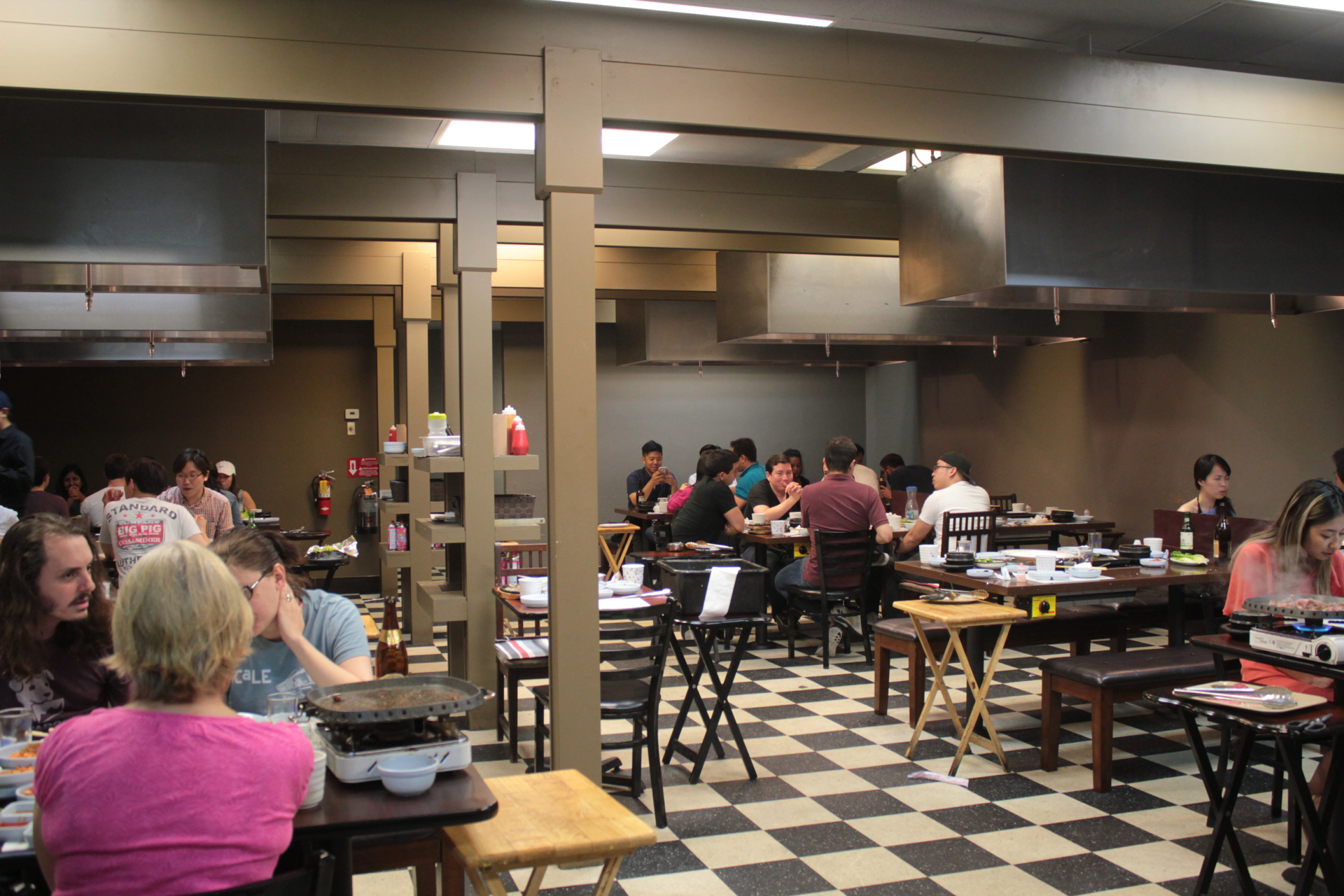 Diners inside To Bang in Santa Clara.