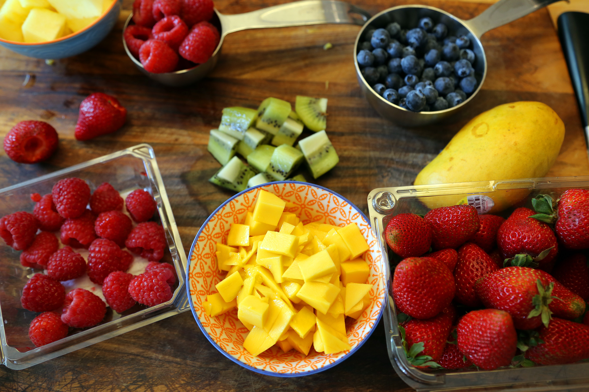 Fresh Fruity ingredients