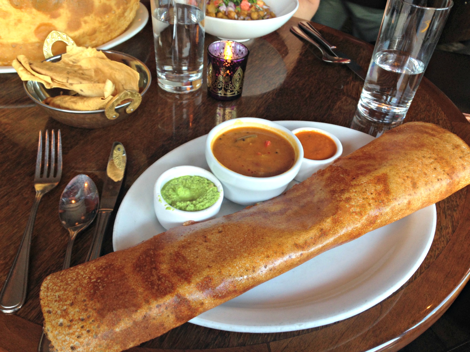 The truffle dosa from Dosa.