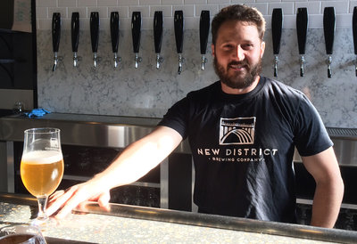 "If you're getting into brewing specifically to make money," says Mike Katrivanos, "I'd advise against it." Katrivanos is a co-founder of New District Brewing.