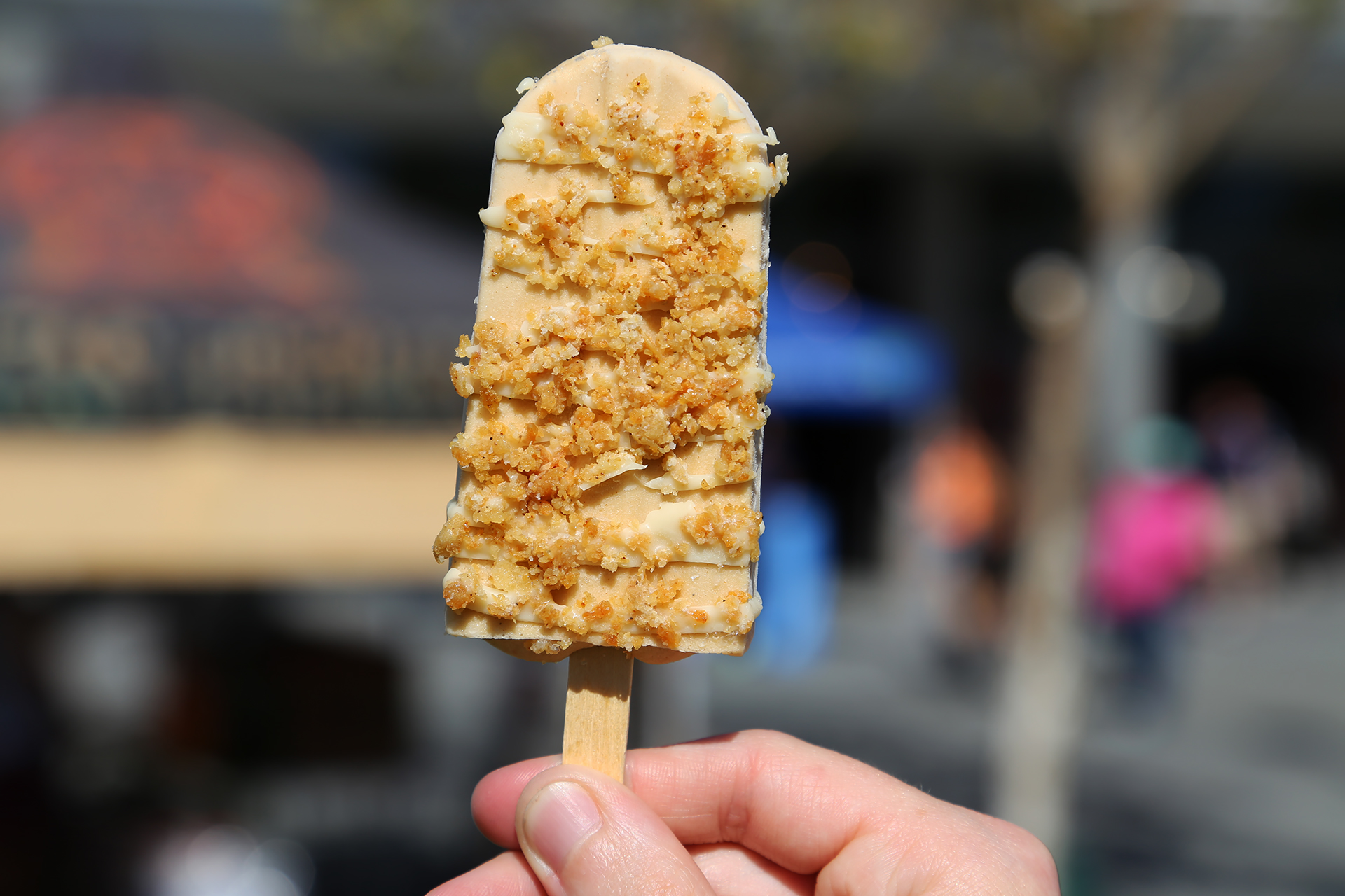 Fat Face: Fried chicken and waffle ice pop