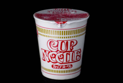 Cup Noodles — sold in Japan as Cup Noodle (no "s").