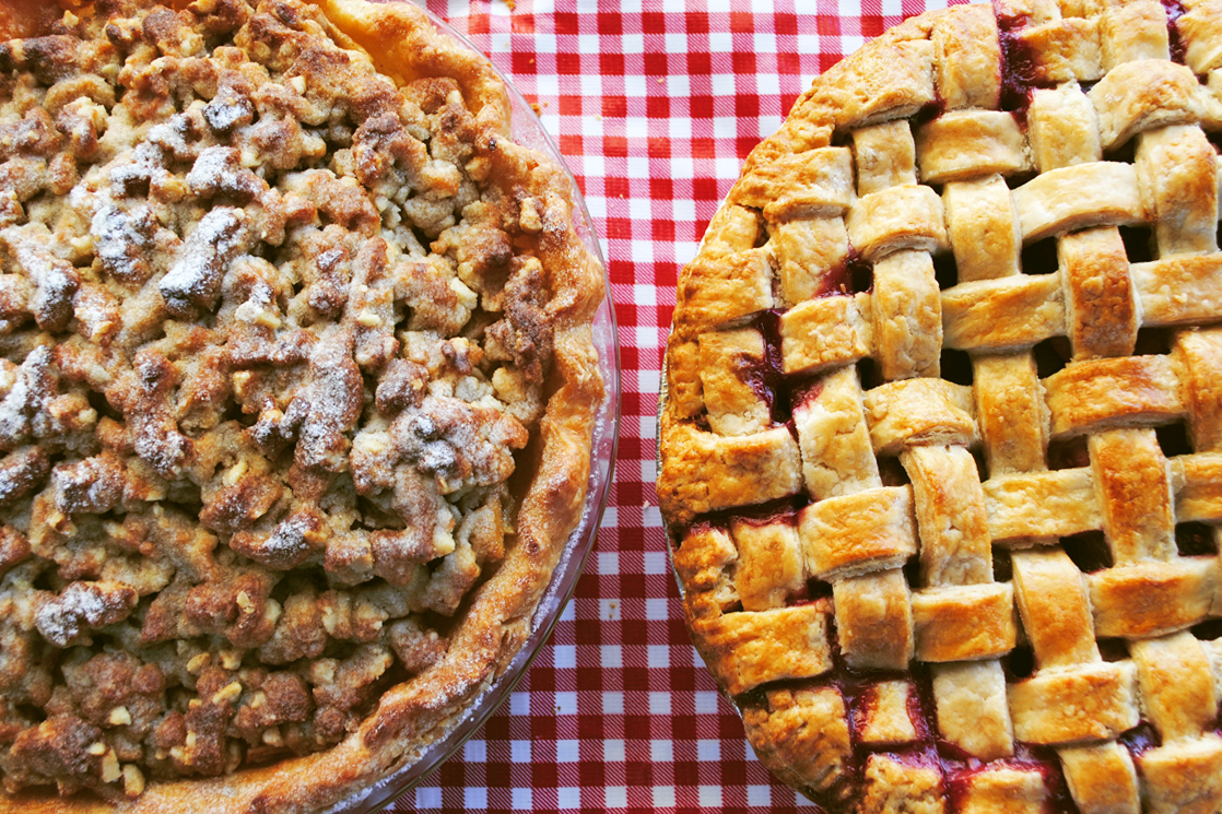 Enter your best homemade pie in the Harvest Festival pie contest.