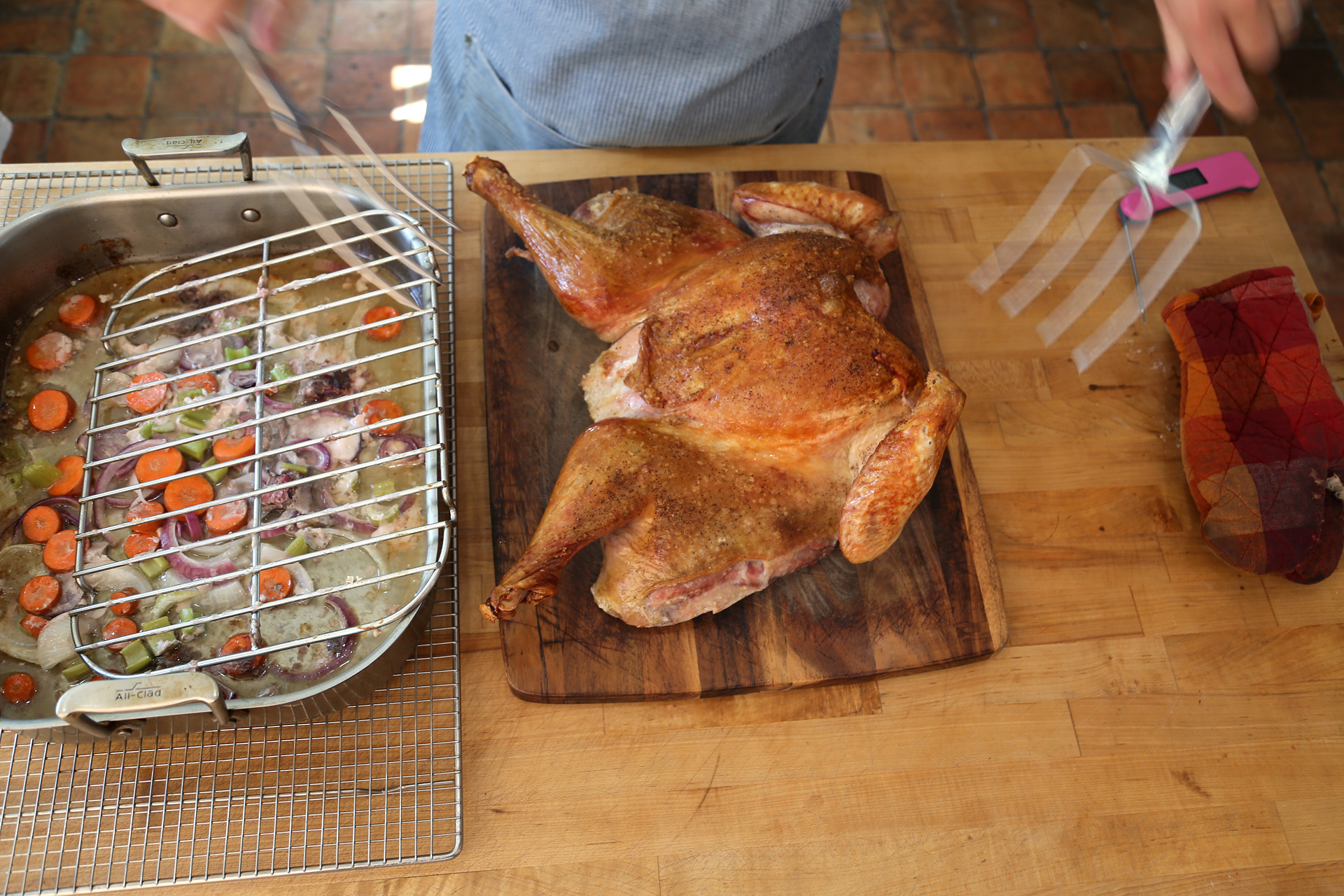 Remove from the oven and let rest for 10 minutes before carving and serving.