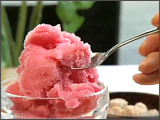 Housemade Ruby Red Grapefruit Italian Ice