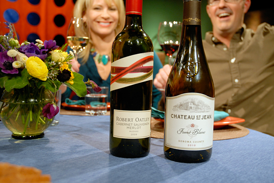 Wines drank on set of Check, Please! Bay Area episode 708