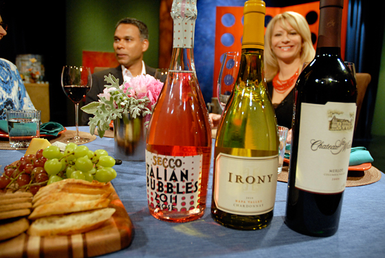 Wines drank on set of Check, Please! Bay Area episode 712