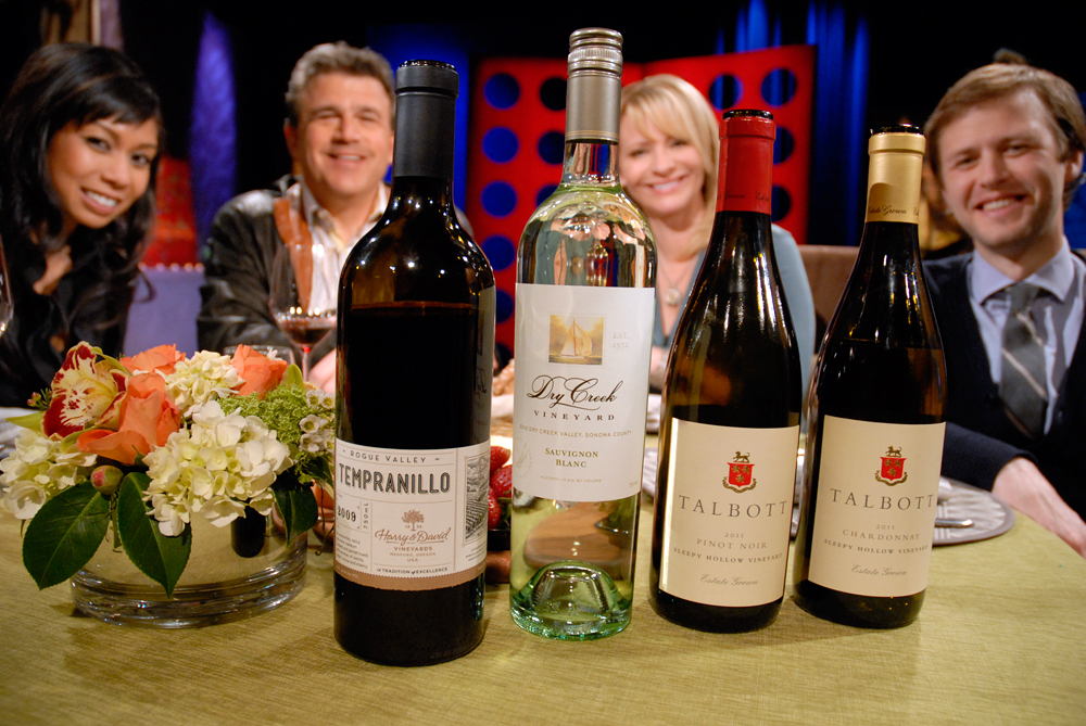 Wines drank on set of Check, Please! Bay Area episode 802