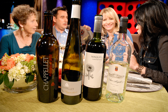Wines drank on set of Check, Please! Bay Area episode 801