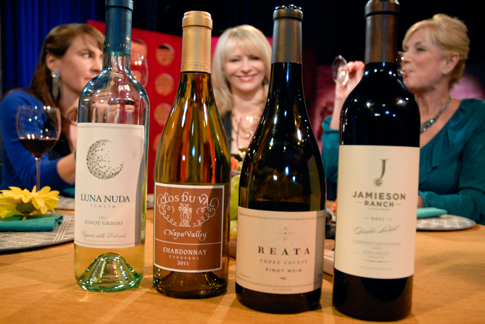 Wines that Leslie Sbrocco and guests drank on the set of Check, Please Bay Area episode 906