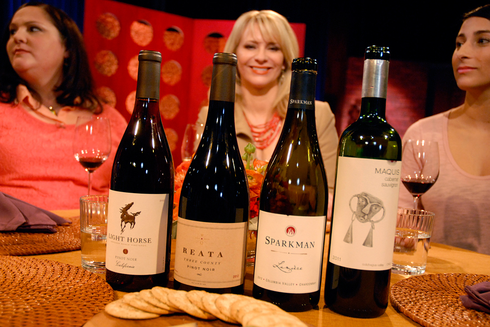 Wines that Leslie Sbrocco and guests drank on the set of Check, Please Bay Area episode 910
