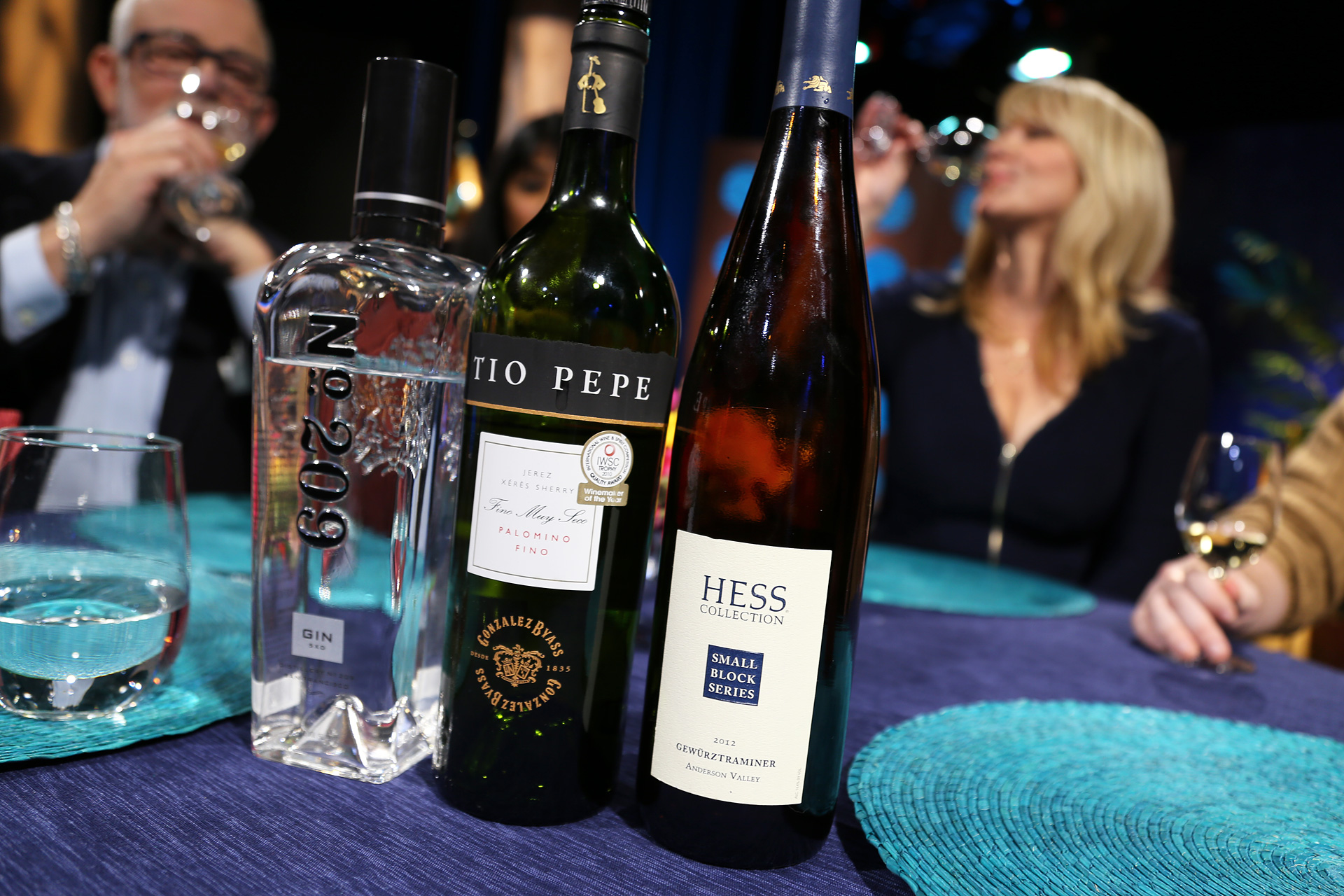 Gin and wines that guests drank on the set of the fourth episode of season 11.