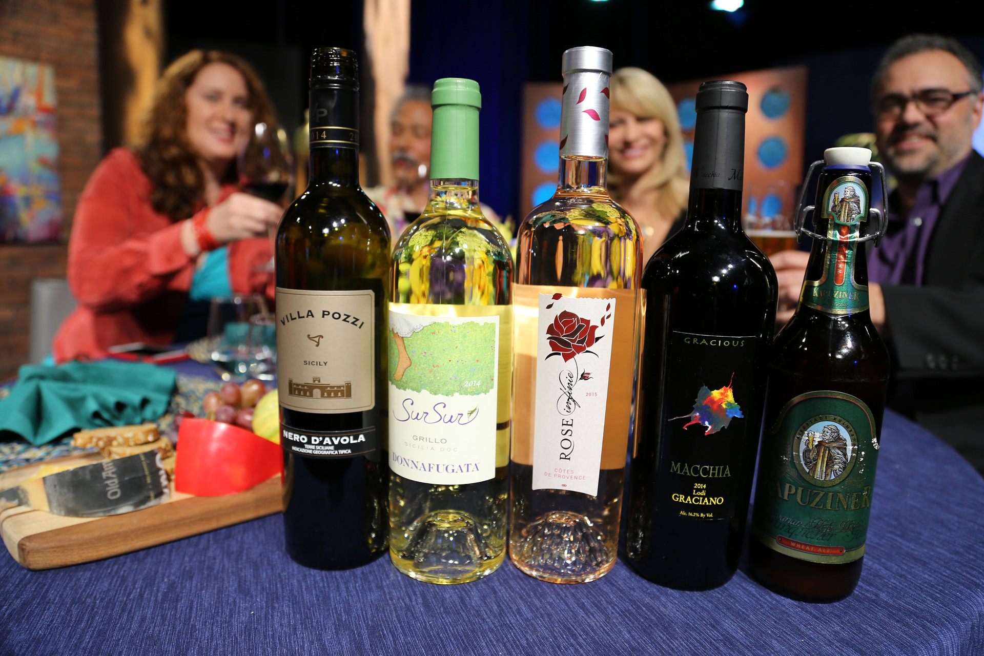 Wines that guests drank on the set of the thirteenth episode of season 11.