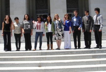 California's 2009 Climate Champions in Sacramento. (April 27, 2009)