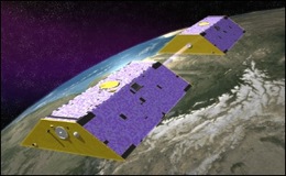 NASA's GRACE satellite is equipped to gather ice and water data on the Earth's surface. Image: NASA