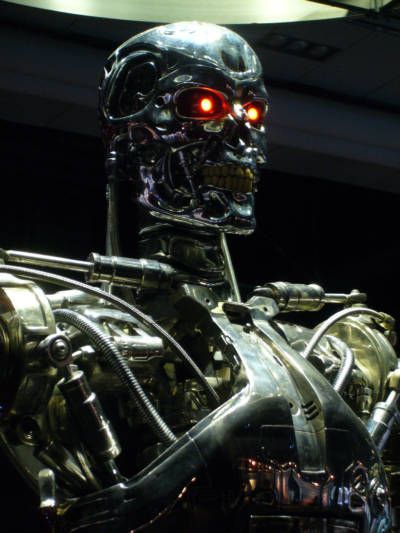 The terminator, a popular symbol of unchecked artificial intelligence