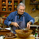 Jacques Pepin cooks in episode 119 of Essential Pepin - Game Day