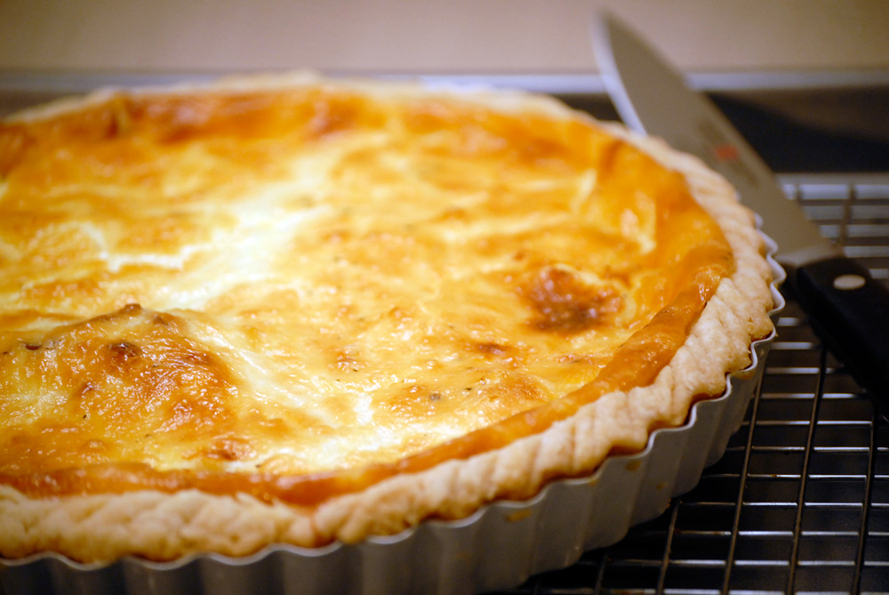 Quiche with Bacon Essential Pepin Essential Pepin