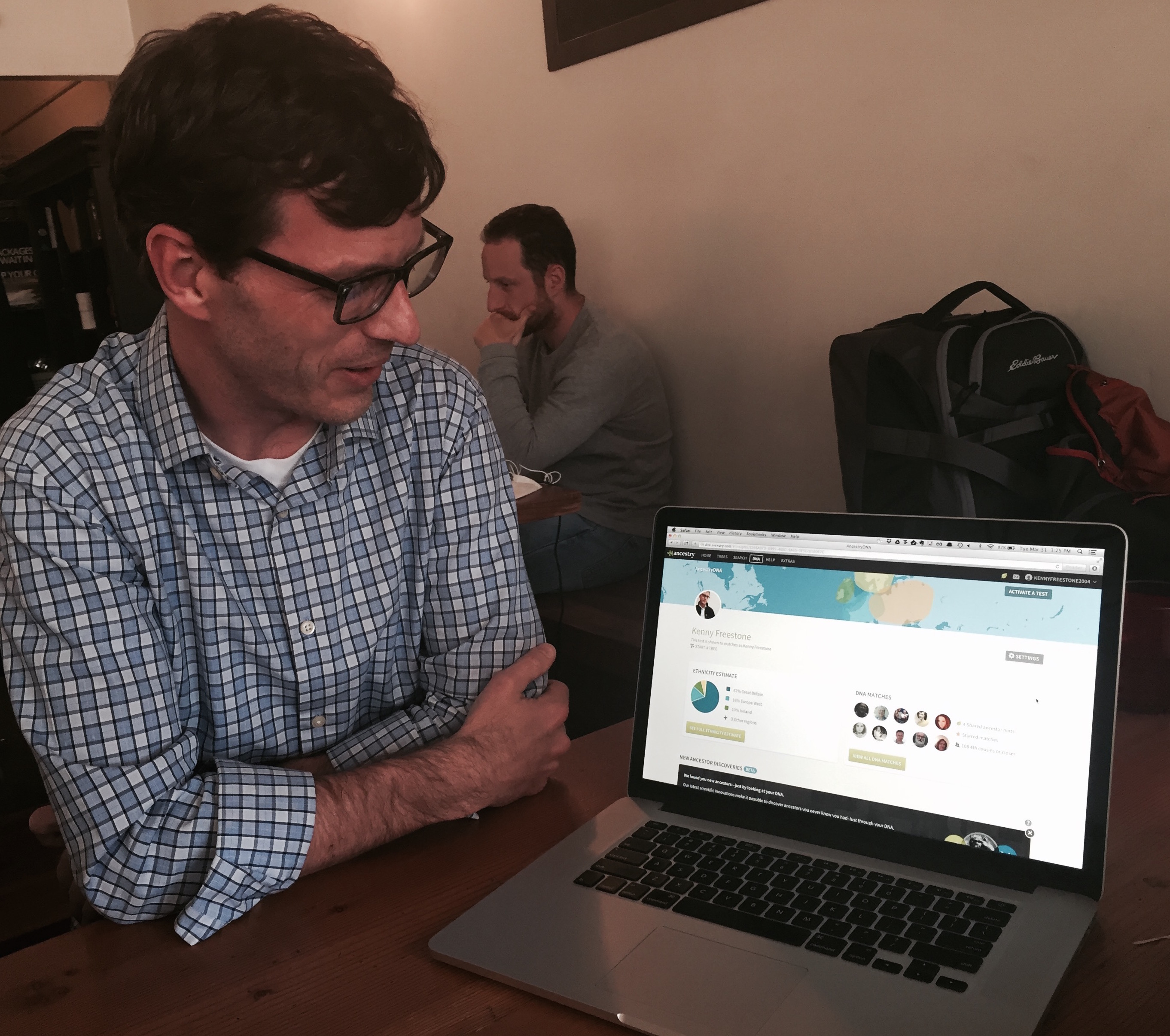 AncestryDNA's product manager Kenny Freestone finds a link to a long-lost relative