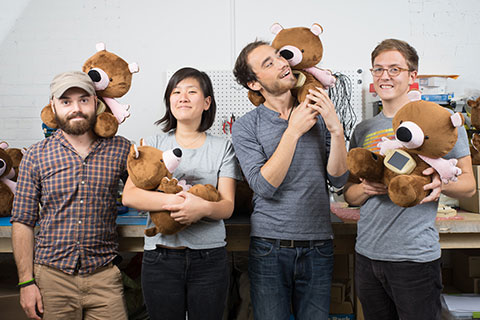 The Providence, RI-based team behind Jerry the Bear. 