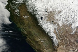 NASA satellite image from Jan. 18, 2013.