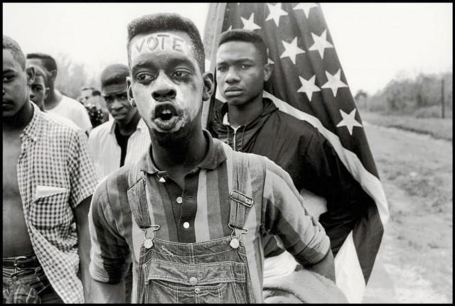 Selma to Montgomery march, 1965. (Bruce Davidson/Magnum) 
