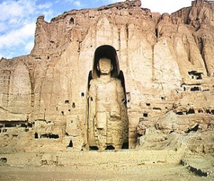 Bamiyan Buddha, 6th Century, Afghanistan. Destroyed by the Taliban, 2001.