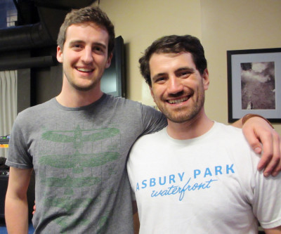 First-year medical students Keith Love (left) and Jimmy Murphy both studied environmental science as undergraduates, before joining Mount Sinai's HuMed program.