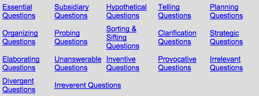 Questioning Toolkit