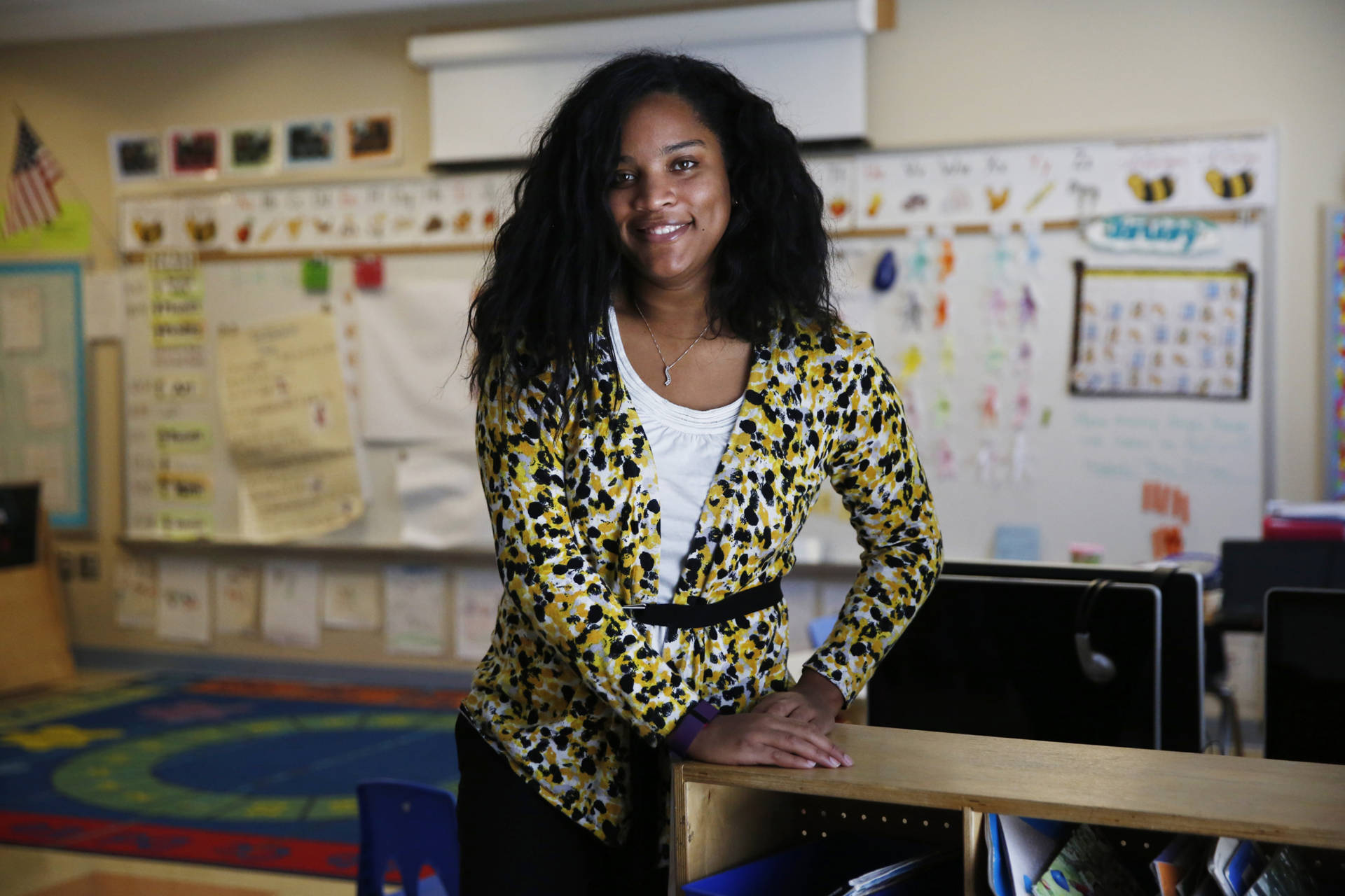Marissa McGee is a kindergarten teacher at Walker Jones Elementary in Washington, D.C.