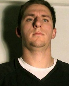 A 2009 police booking photo of former BART Officer Johannes Mehserle. 