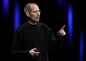 Apple CEO Steve Jobs delivers the keynote address at the 2011 Apple World Wide Developers Conference on June 6, 2001 in San Francisco. (Photo by: Justin Sullivan/Getty Images)