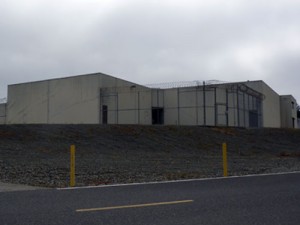 An exterior shot of Pelican Bay State Prison's Security Housing Unit.