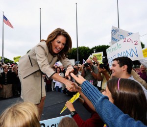 Michelle Bachmann at a GOP Rally
