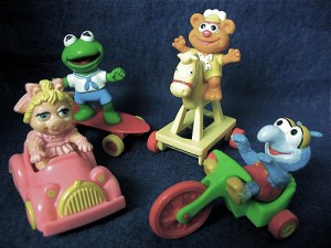 Muppet Babies Happy Meal Toys from the 1980's, photo by Ursula Erdbeer/creative commons