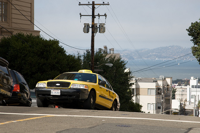 A cab in San Francisco. Marcin Wichary/Flickr.