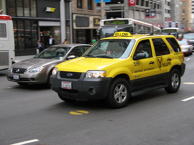 A cab in San Francisco. Photo by Claus Wolf/Flickr.