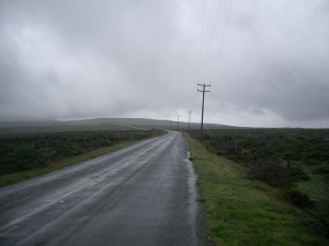 Tourism to Point Reyes, seen here on a low-traffic day during a winter storm, brings an economic boon to local communities. (Dan Brekke/KQED)  