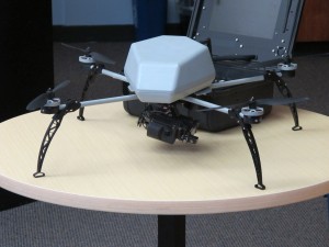 An small drone. (Andrew Stelzer/KQED)