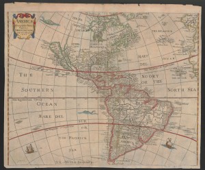 The first map Glen McLaughlin bought, by Henrici Siele in 1666. (Credit: Stanford University)