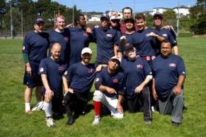 The Renegades of the San Francisco Gay Softball League (Photo courtesy of Renegades)
