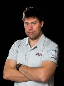 Andrew Simpson, pictured in a photo on the Artemis Racing site. 
