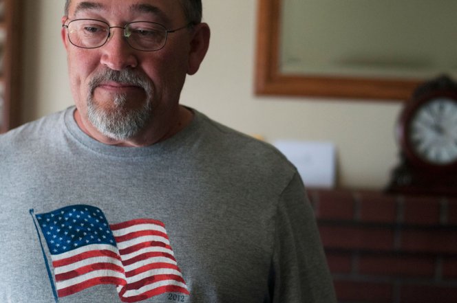 Navy veteran Wallace Watson of Fremont, Calif., applied for veteran disability benefits in September 2010 and recently got an exam. (Erik Verduzco/Center for Investigative Reporting)