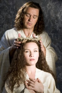 Nathan Gunn (Yeshua) and Sasha Cooke (Mary Magdalene). (Photo: J. Henry Fair/San Francisco Opera)