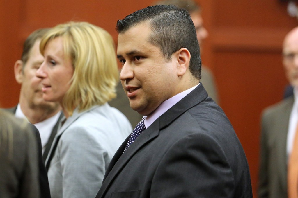 George Zimmerman leaves the courtroom a free man after being found not guilty (Joe Burbank-Pool/Getty Images))