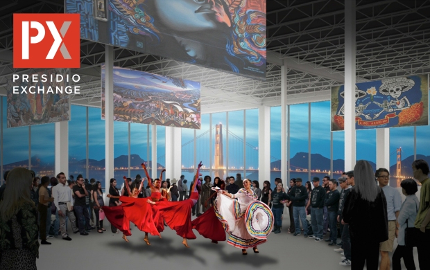 The Presidio Exchange is a proposed cultural center. 