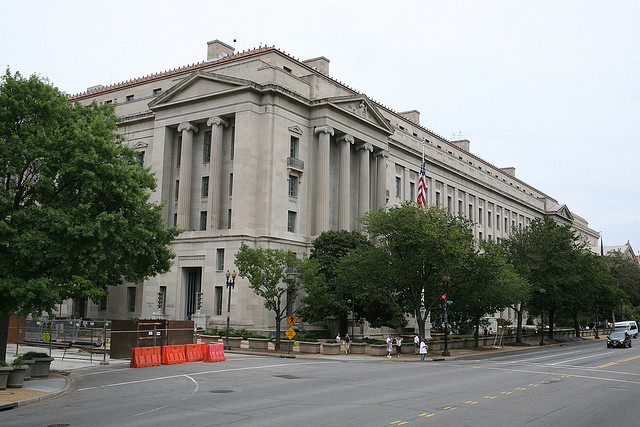 The Department of Justice.  (cliff1066/Flickr)